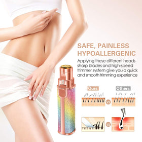 2 in 1 Electric Eyebrow Trimmer