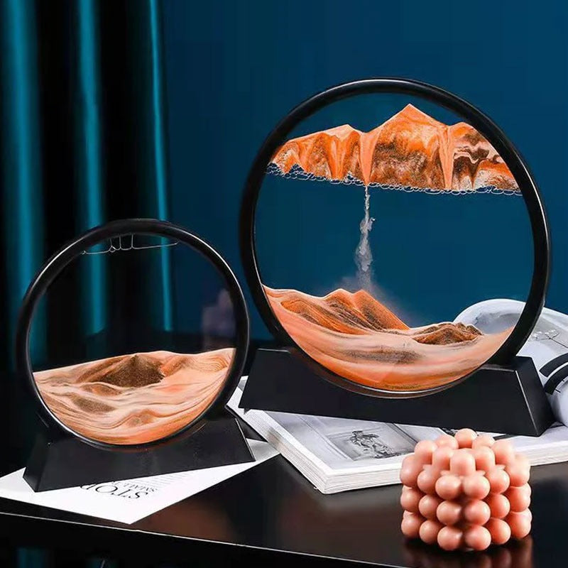 3D Moving Sand Art Lamp