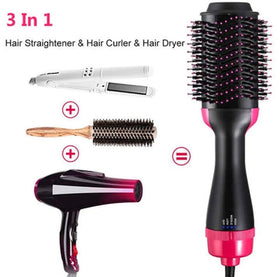 Multifunction Hair Straightener Brush