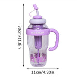 1300ml large capacity plastic water bottle 