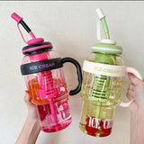1300ml large capacity plastic water bottle 