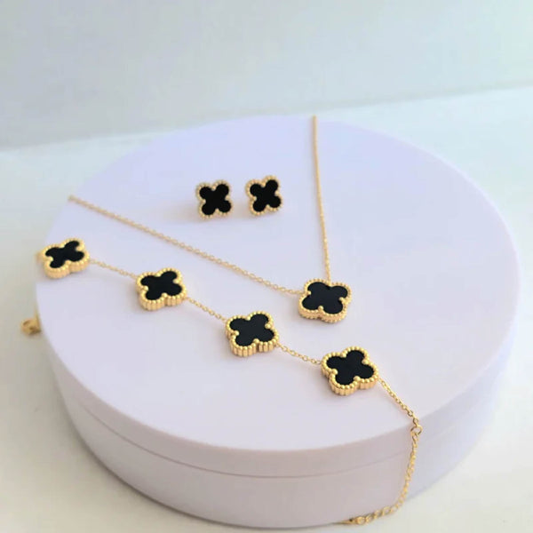 Stainless Steel Clover Set