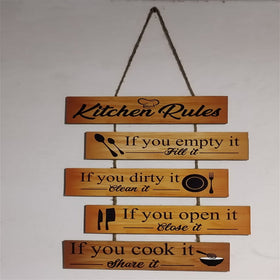 Wooden Wall Hanging quotes for home decoration