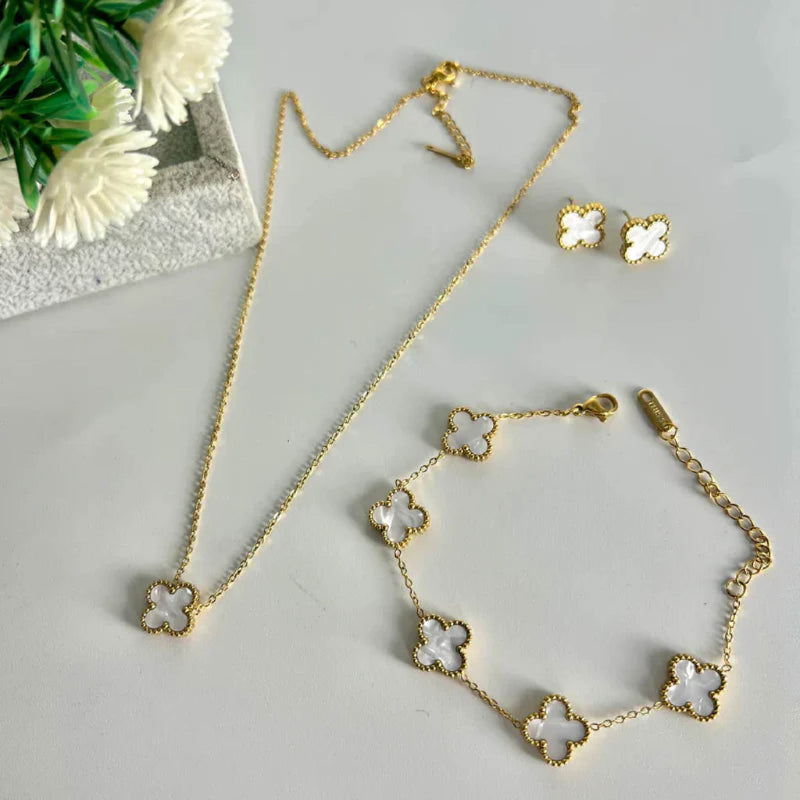Stainless Steel Clover Set
