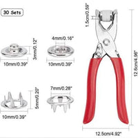 Snap Button Pliers Tool Kit