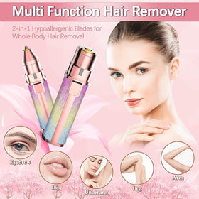 2 in 1 Electric Eyebrow Trimmer