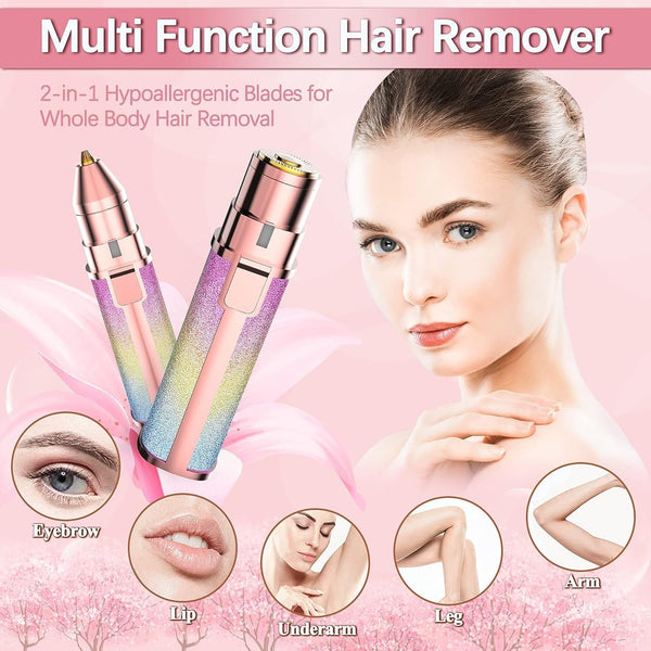 2 in 1 Electric Eyebrow Trimmer