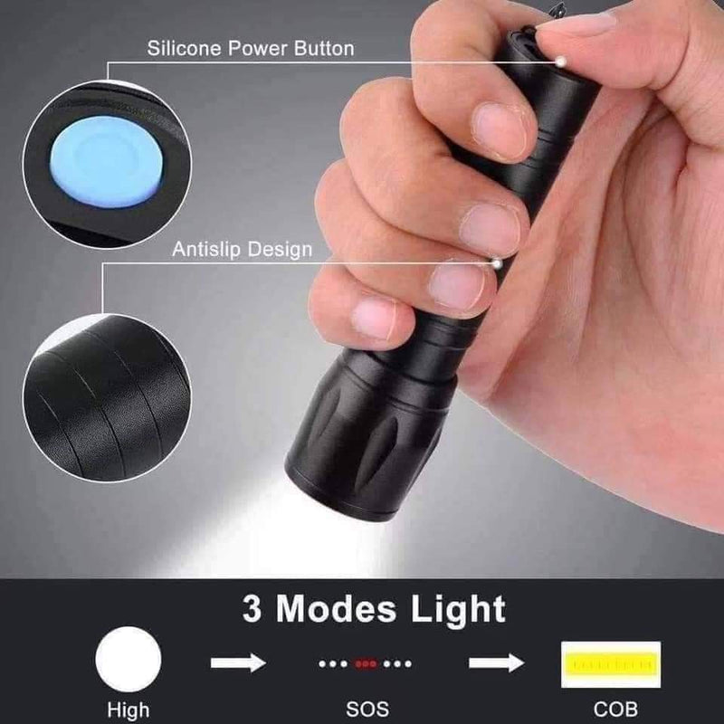 Rechargeable Waterproof LED Torch