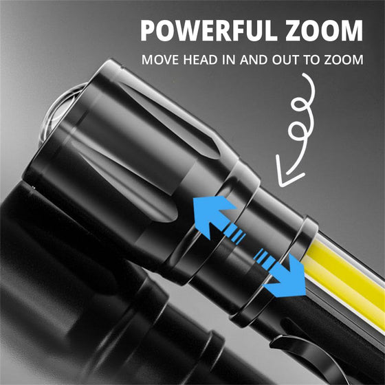 Rechargeable Waterproof LED Torch
