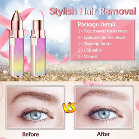 2 in 1 Electric Eyebrow Trimmer