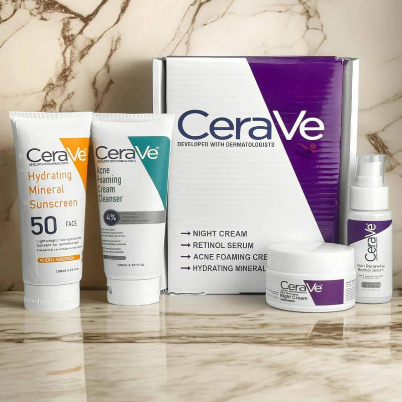 CeraVe 4-in-1 Skincare Bundle
