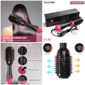 Multifunction Hair Straightener Brush