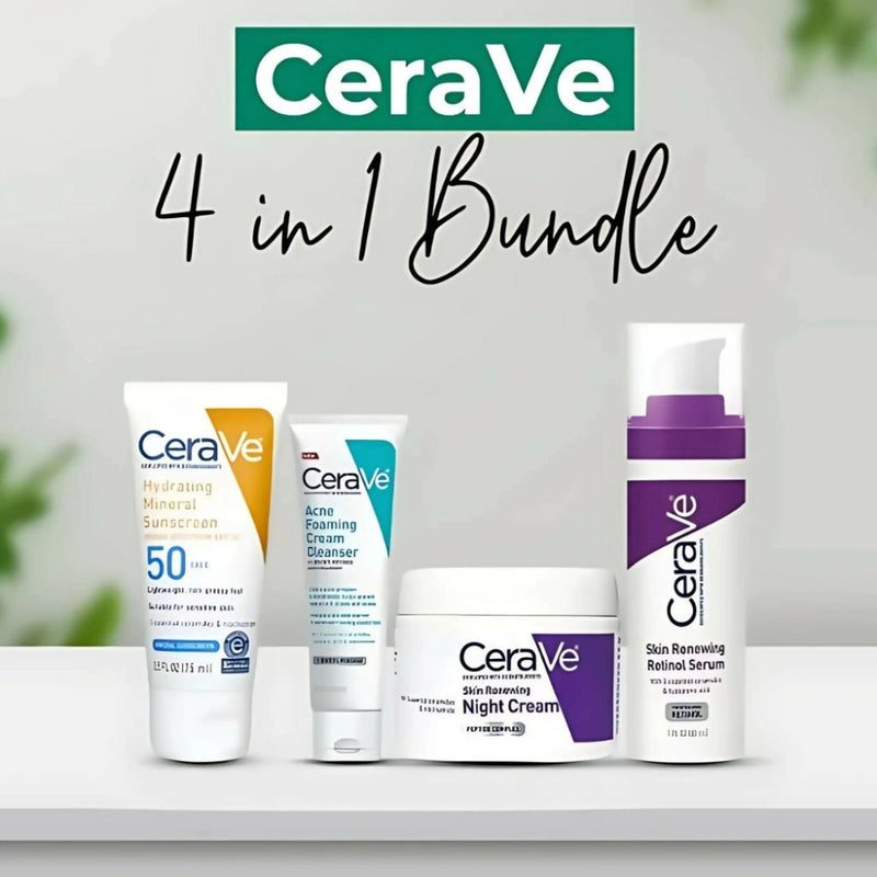 CeraVe 4-in-1 Skincare Bundle