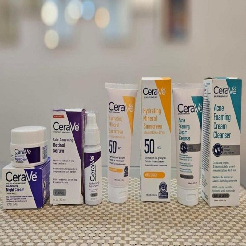 CeraVe 4-in-1 Skincare Bundle