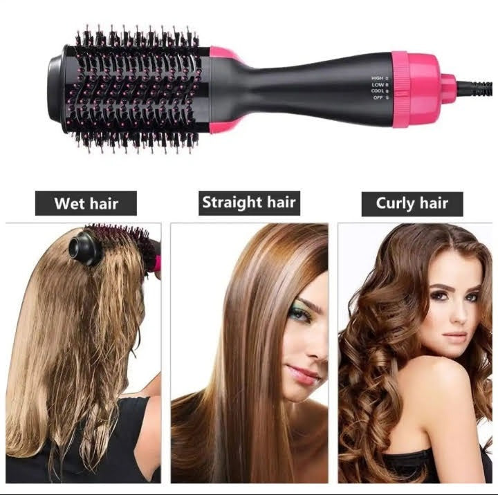 Multifunction Hair Straightener Brush