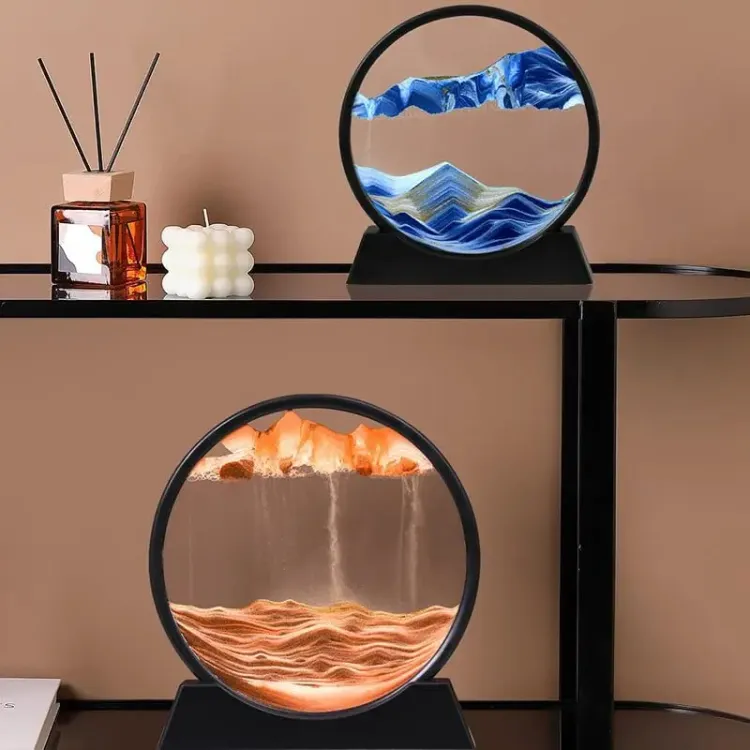 3D Moving Sand Art Lamp